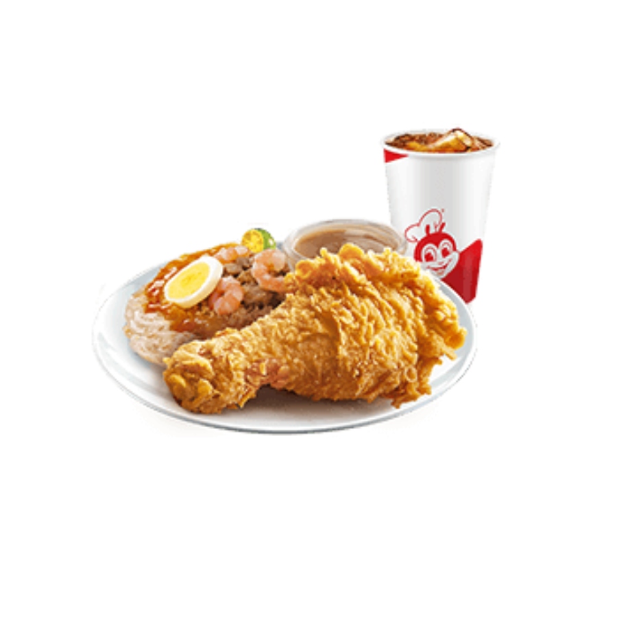 Jollibee Chickenjoy Palabok