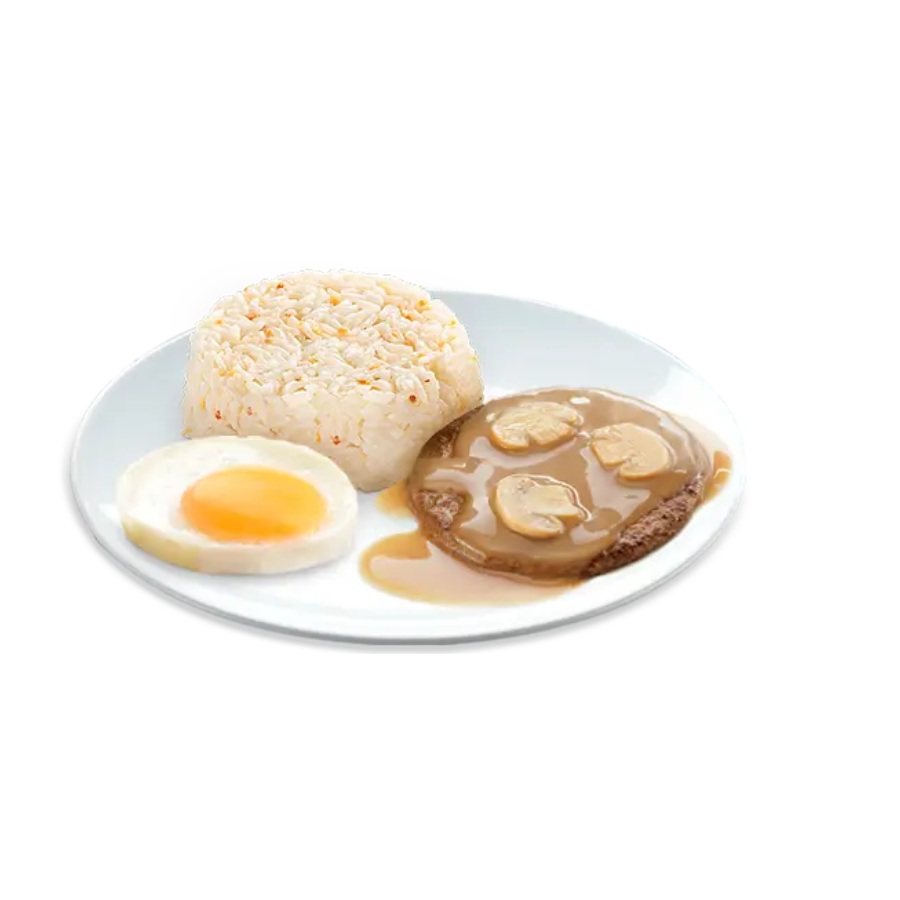 Breakfast Burger Steak
